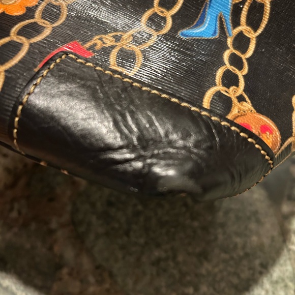 Dooney & Bourke Rare Black Charm Bracelet Bag Limited Edition Release Y2K - Picture 14 of 16